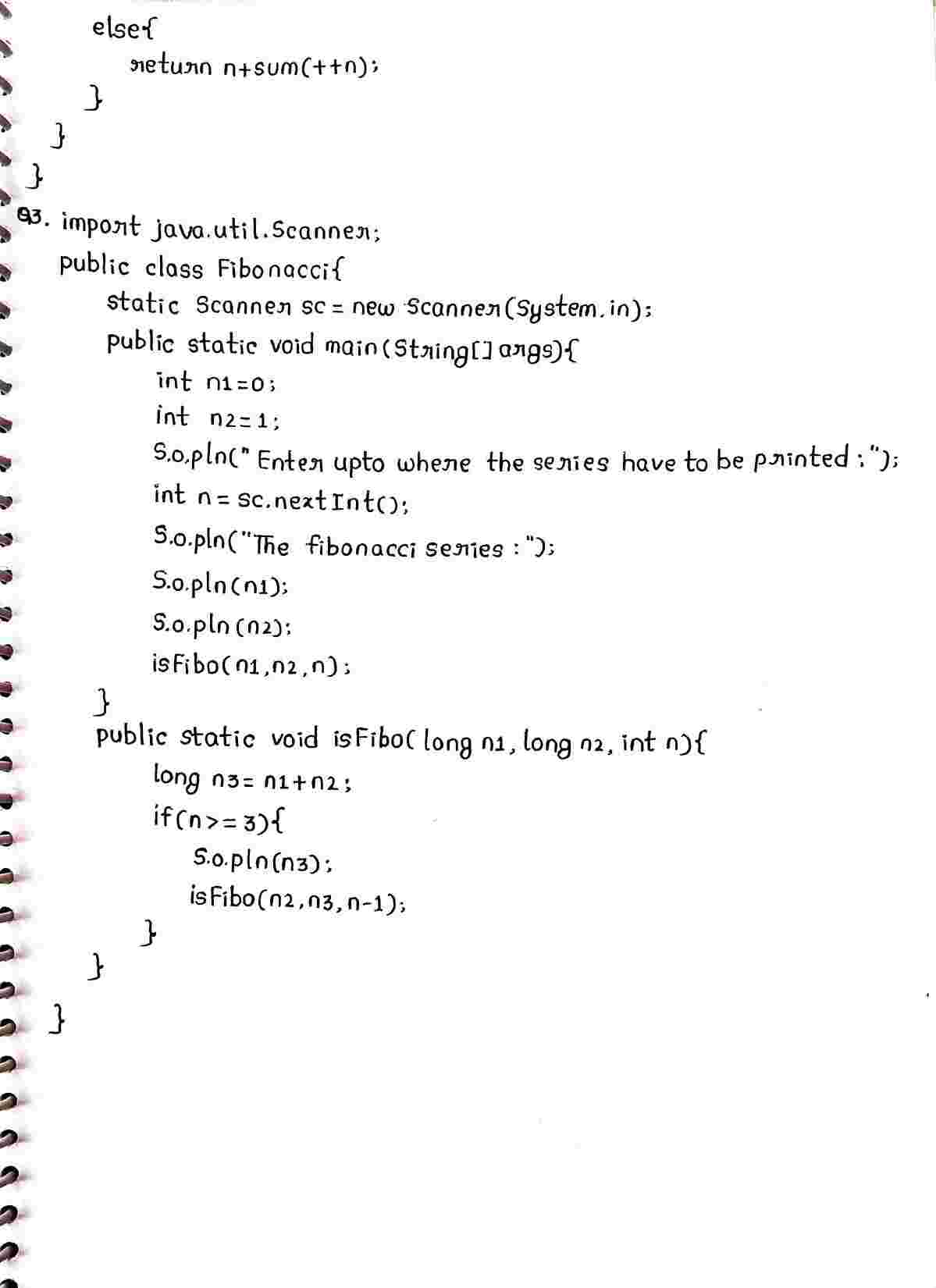 Exceptions in JAVA