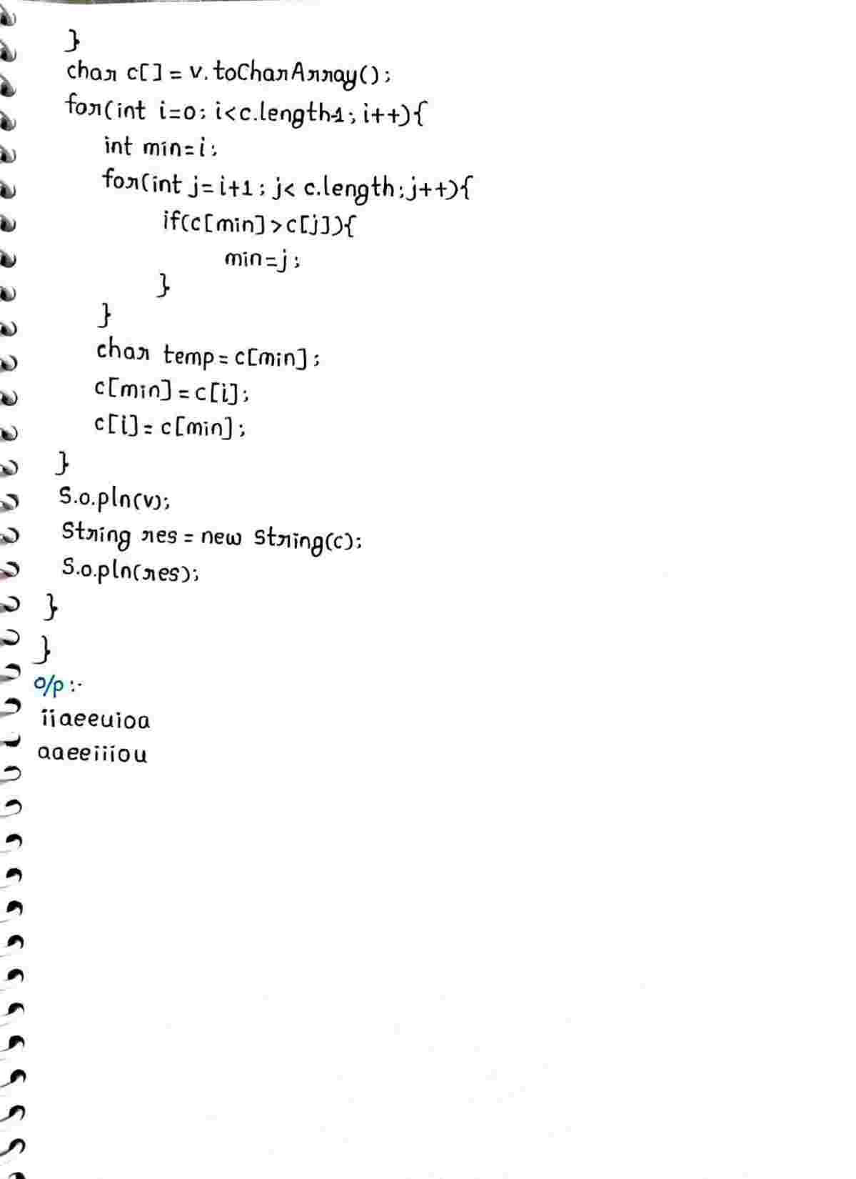 Collection frame in JAVA