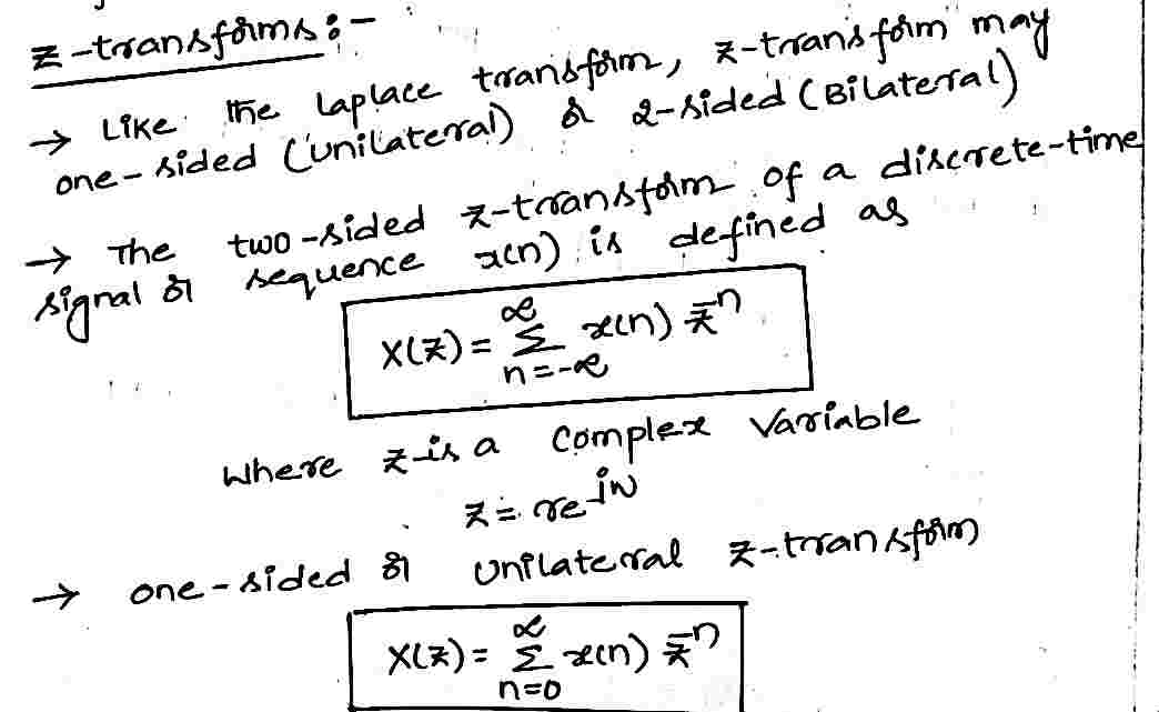 Z-Transform