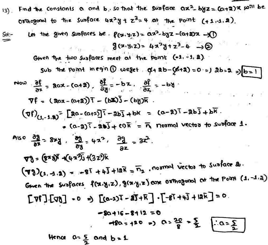 Vector Differentiation