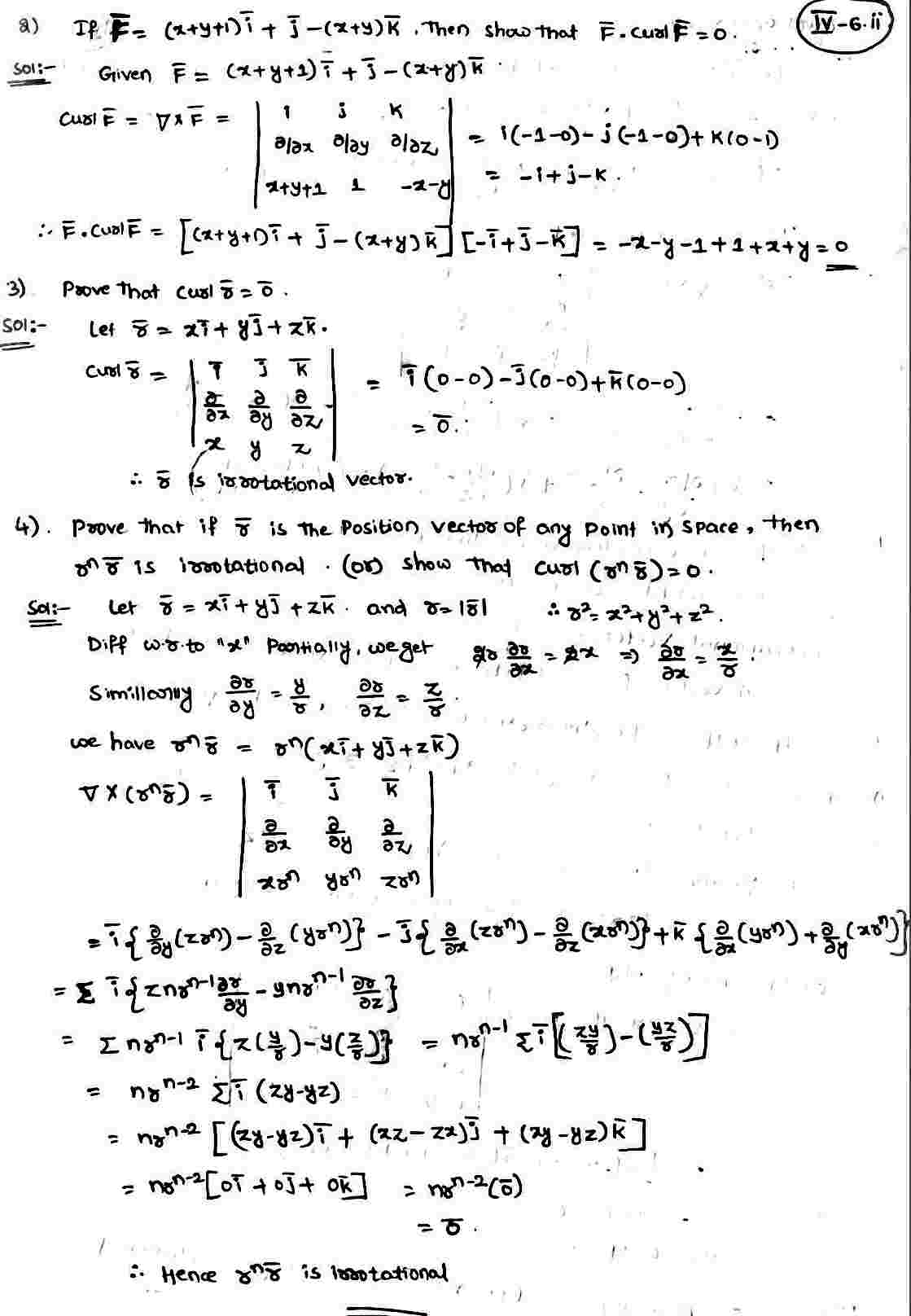 Vector Differentiation