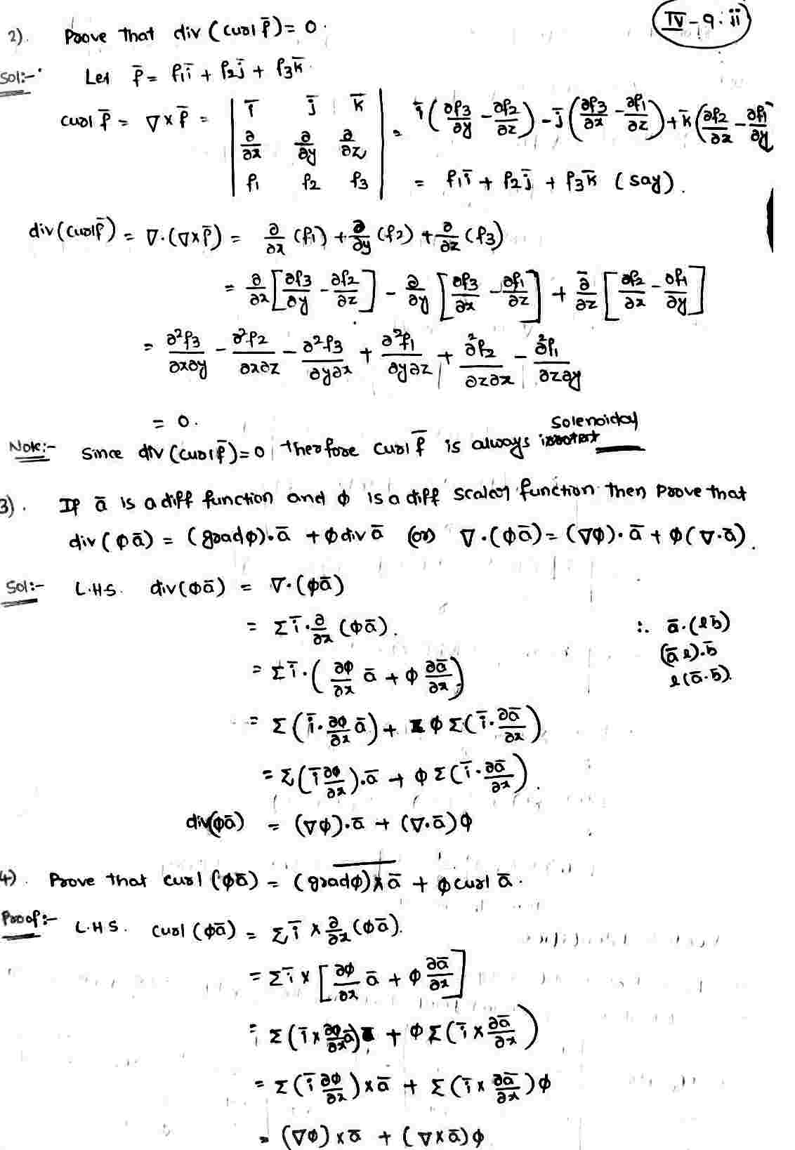 Vector Differentiation